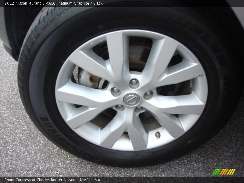 Platinum Graphite / Black 2012 Nissan Murano S AWD