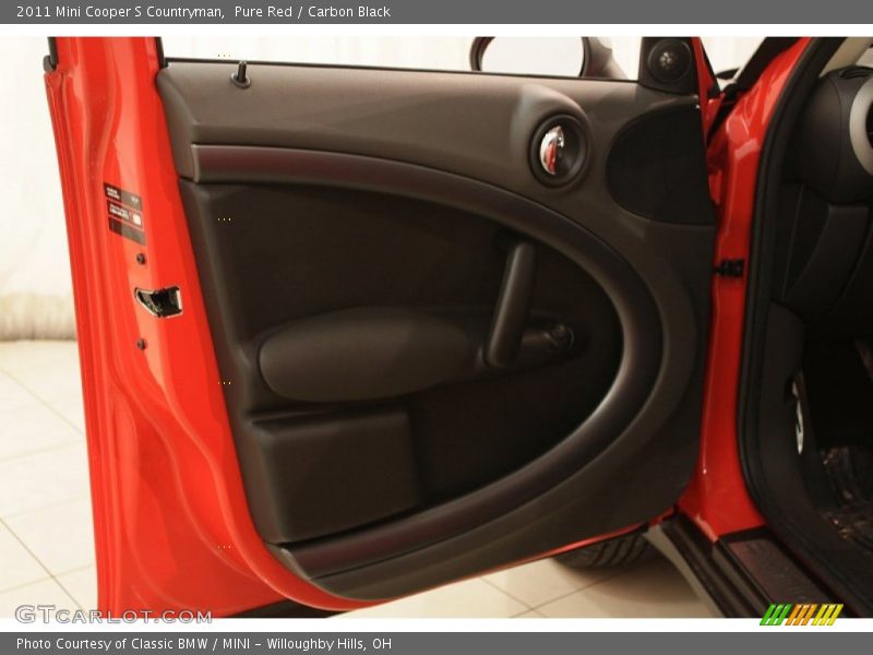 Pure Red / Carbon Black 2011 Mini Cooper S Countryman