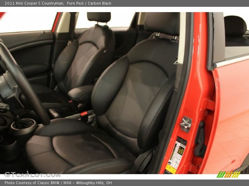 Pure Red / Carbon Black 2011 Mini Cooper S Countryman