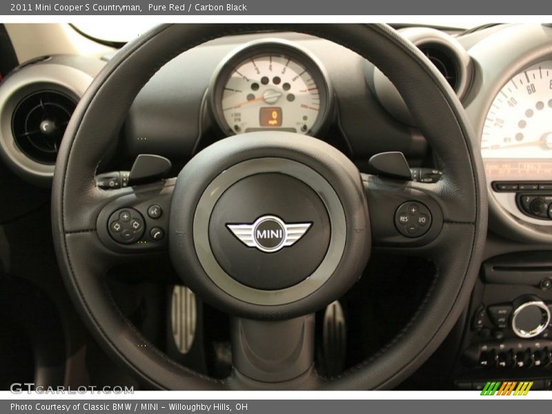 Pure Red / Carbon Black 2011 Mini Cooper S Countryman