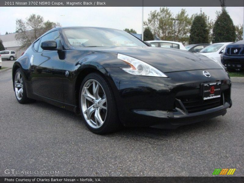 Magnetic Black / Black 2011 Nissan 370Z NISMO Coupe