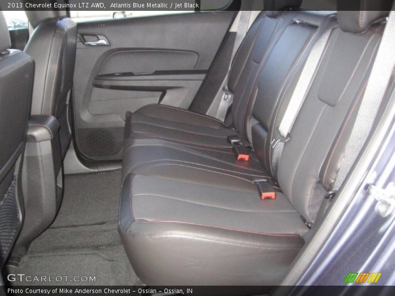 Atlantis Blue Metallic / Jet Black 2013 Chevrolet Equinox LTZ AWD