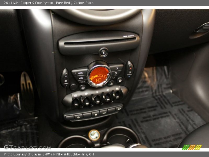 Pure Red / Carbon Black 2011 Mini Cooper S Countryman