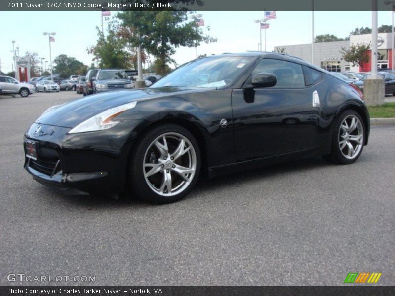 Magnetic Black / Black 2011 Nissan 370Z NISMO Coupe