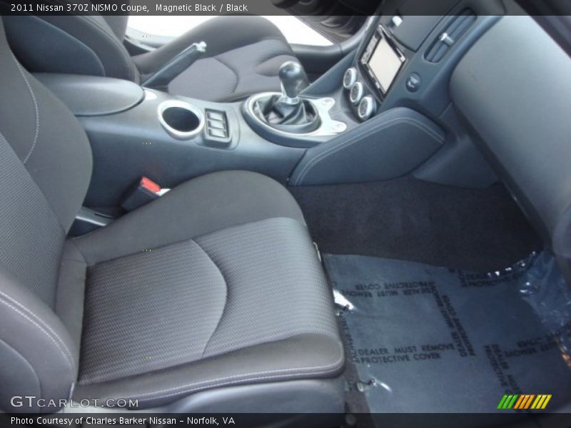 Magnetic Black / Black 2011 Nissan 370Z NISMO Coupe