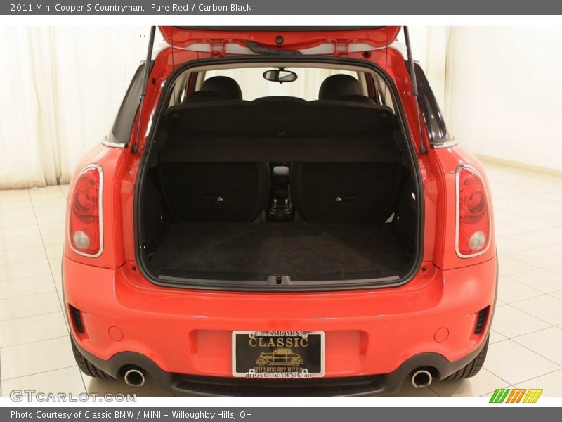 Pure Red / Carbon Black 2011 Mini Cooper S Countryman