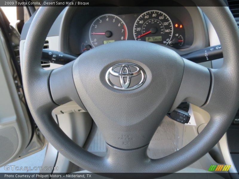 Desert Sand Mica / Bisque 2009 Toyota Corolla