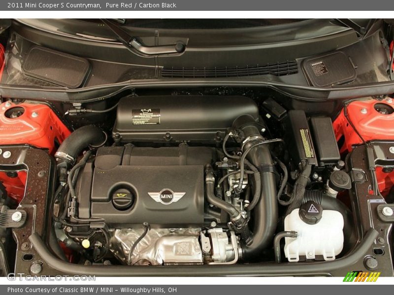 Pure Red / Carbon Black 2011 Mini Cooper S Countryman