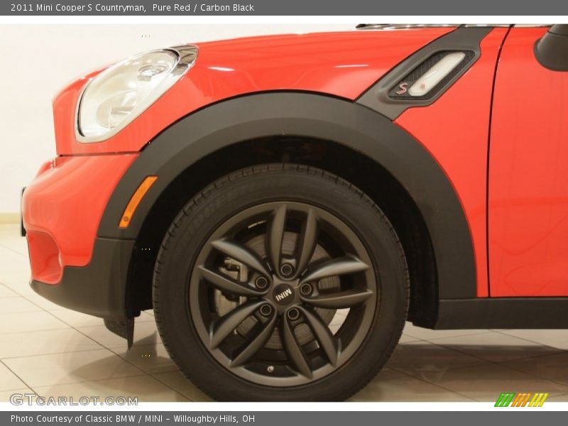 Pure Red / Carbon Black 2011 Mini Cooper S Countryman