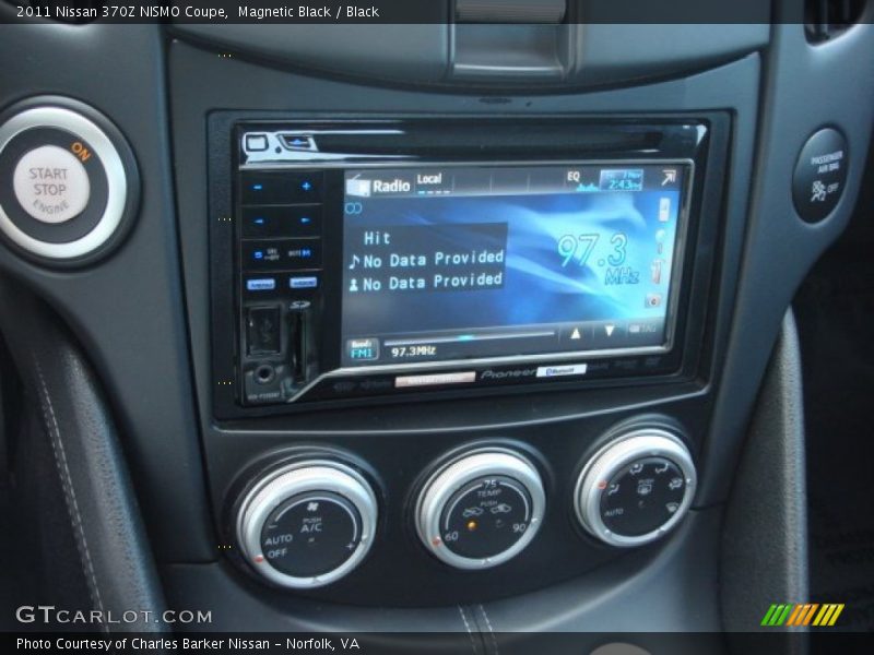 Magnetic Black / Black 2011 Nissan 370Z NISMO Coupe