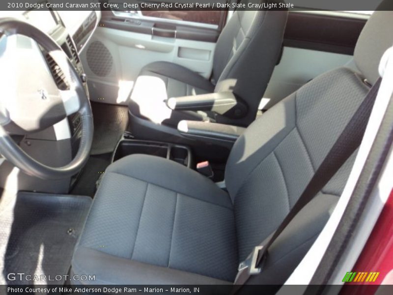Deep Cherry Red Crystal Pearl / Dark Slate Gray/Light Shale 2010 Dodge Grand Caravan SXT Crew
