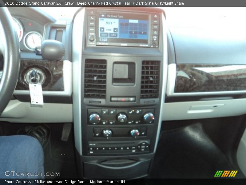Deep Cherry Red Crystal Pearl / Dark Slate Gray/Light Shale 2010 Dodge Grand Caravan SXT Crew
