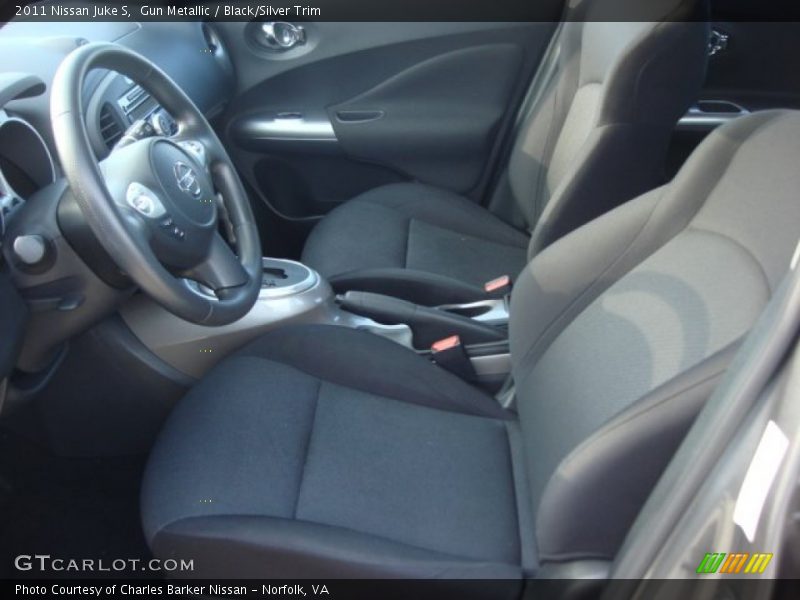 Gun Metallic / Black/Silver Trim 2011 Nissan Juke S