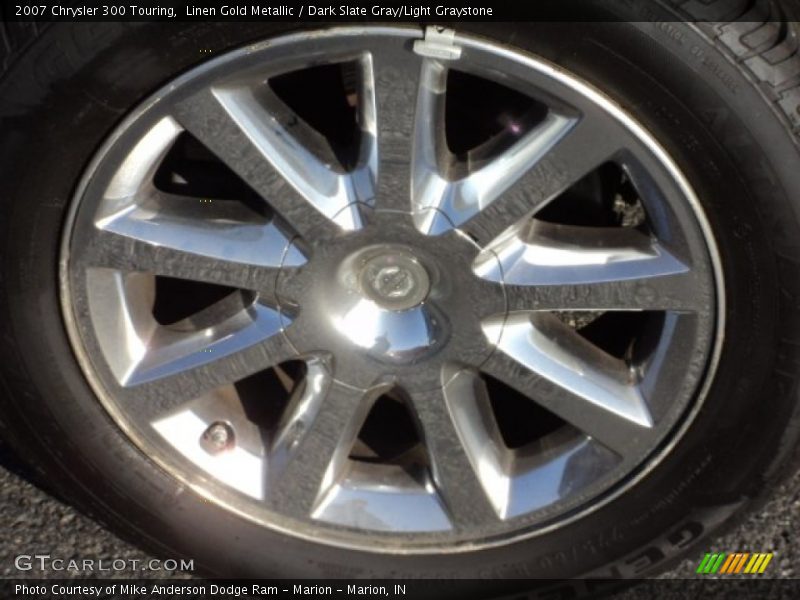 Linen Gold Metallic / Dark Slate Gray/Light Graystone 2007 Chrysler 300 Touring