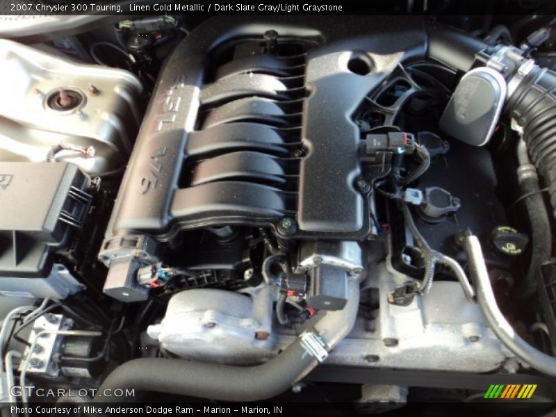 Linen Gold Metallic / Dark Slate Gray/Light Graystone 2007 Chrysler 300 Touring