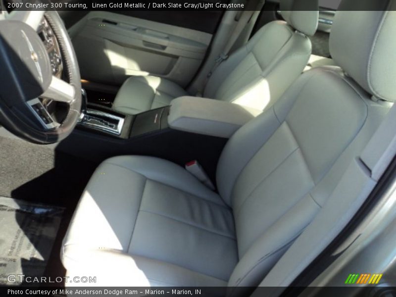 Linen Gold Metallic / Dark Slate Gray/Light Graystone 2007 Chrysler 300 Touring
