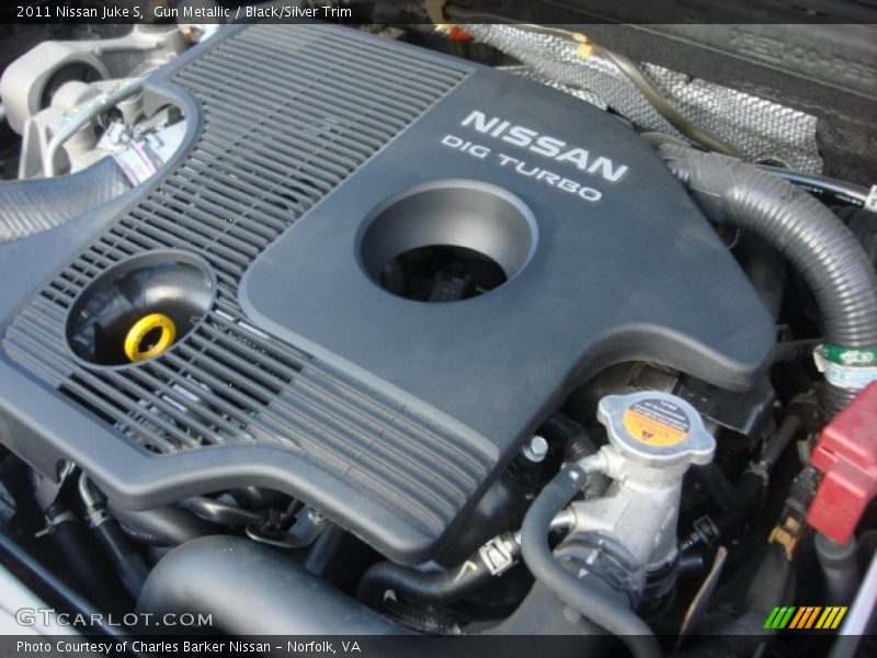 Gun Metallic / Black/Silver Trim 2011 Nissan Juke S