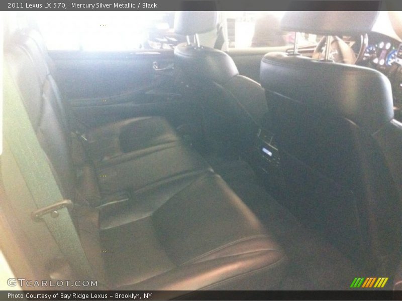Mercury Silver Metallic / Black 2011 Lexus LX 570