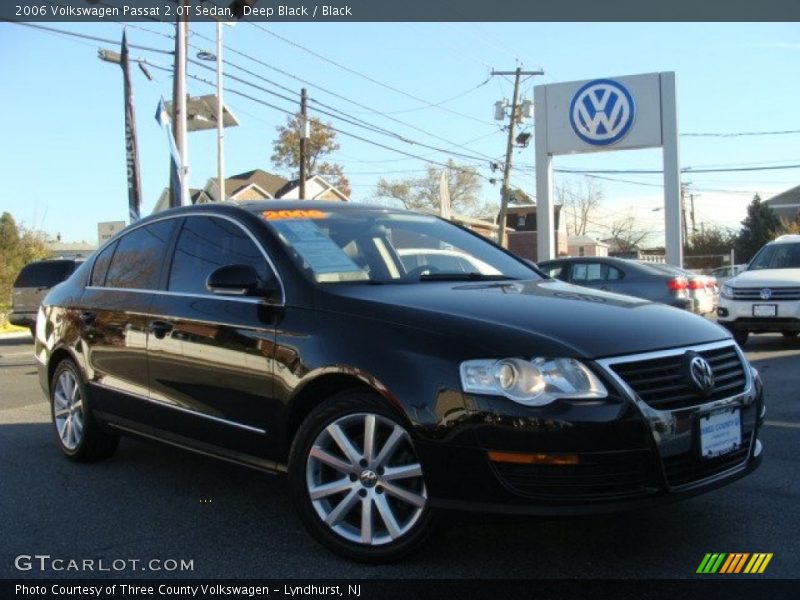 Deep Black / Black 2006 Volkswagen Passat 2.0T Sedan