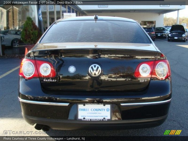Deep Black / Black 2006 Volkswagen Passat 2.0T Sedan