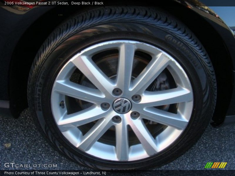 Deep Black / Black 2006 Volkswagen Passat 2.0T Sedan