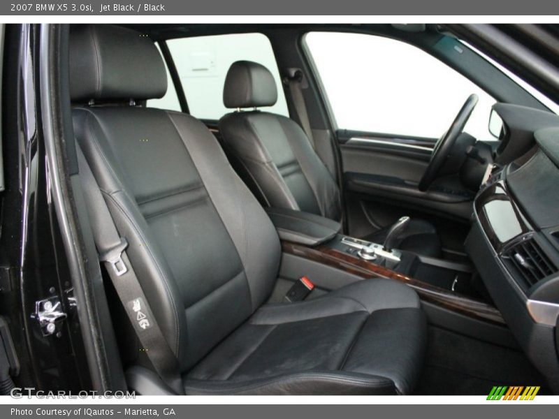 Jet Black / Black 2007 BMW X5 3.0si