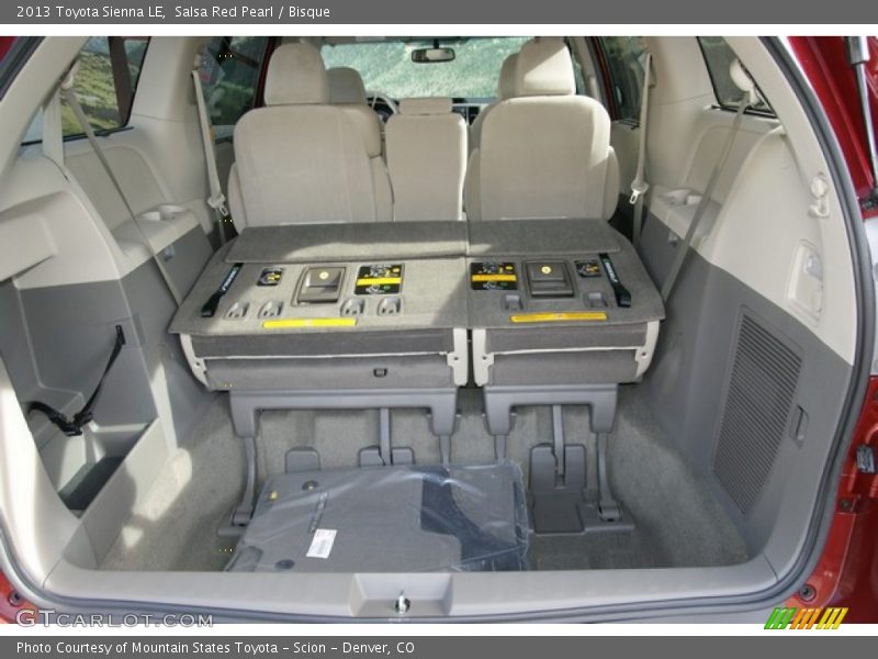 Salsa Red Pearl / Bisque 2013 Toyota Sienna LE