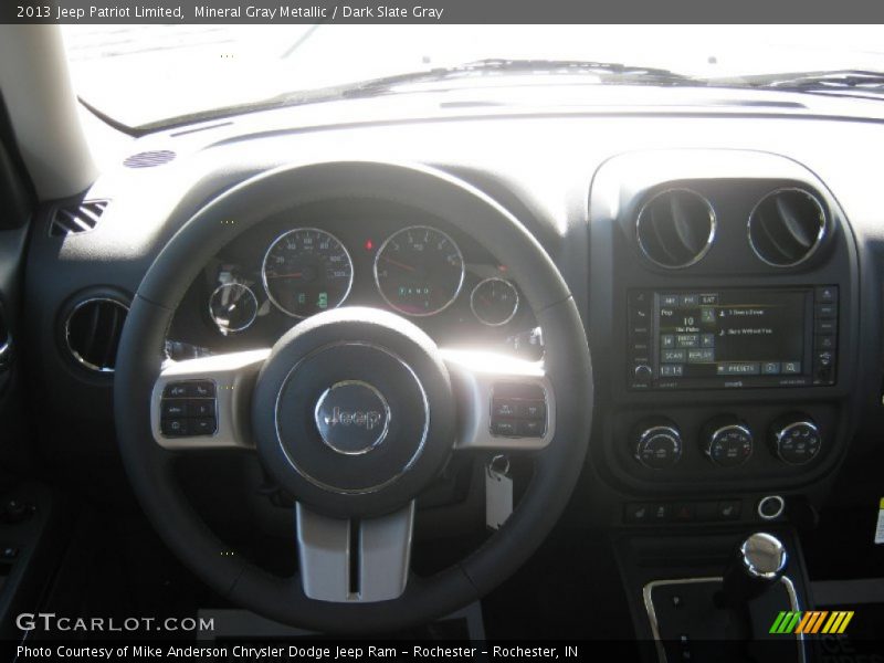 Mineral Gray Metallic / Dark Slate Gray 2013 Jeep Patriot Limited