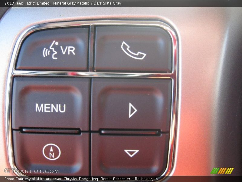Mineral Gray Metallic / Dark Slate Gray 2013 Jeep Patriot Limited