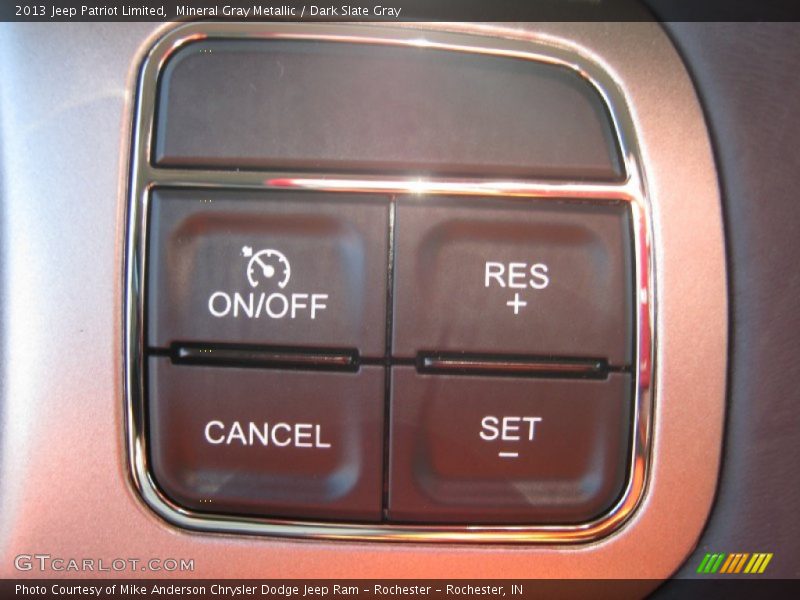 Mineral Gray Metallic / Dark Slate Gray 2013 Jeep Patriot Limited