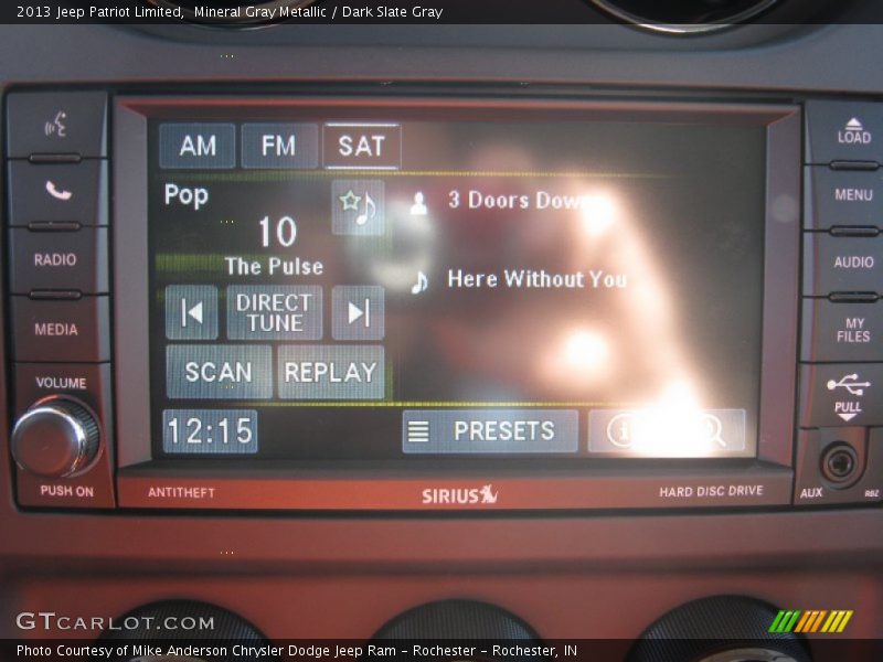 Mineral Gray Metallic / Dark Slate Gray 2013 Jeep Patriot Limited