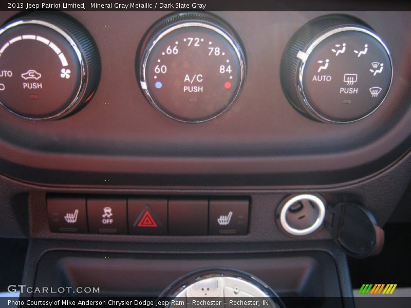 Mineral Gray Metallic / Dark Slate Gray 2013 Jeep Patriot Limited