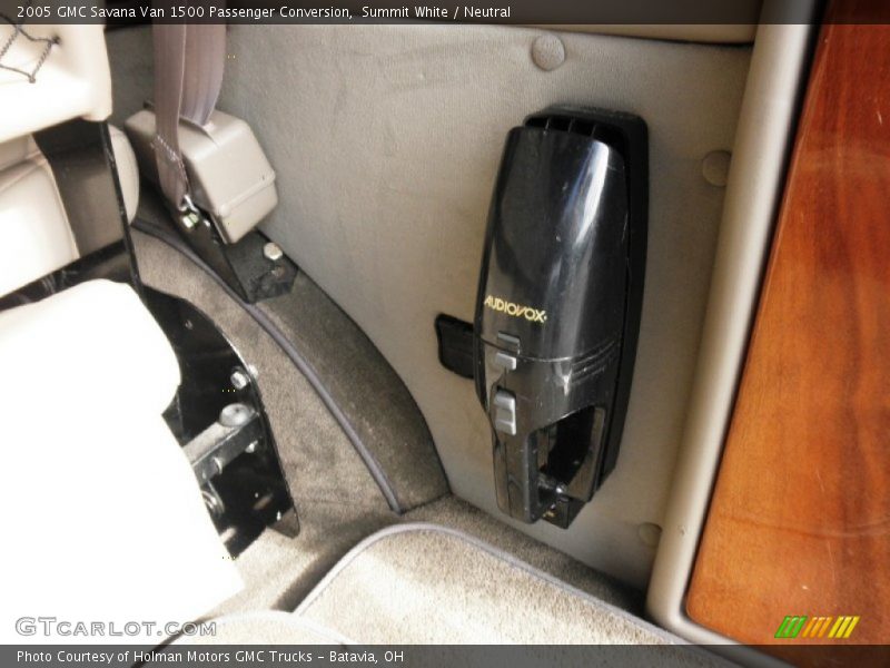Summit White / Neutral 2005 GMC Savana Van 1500 Passenger Conversion