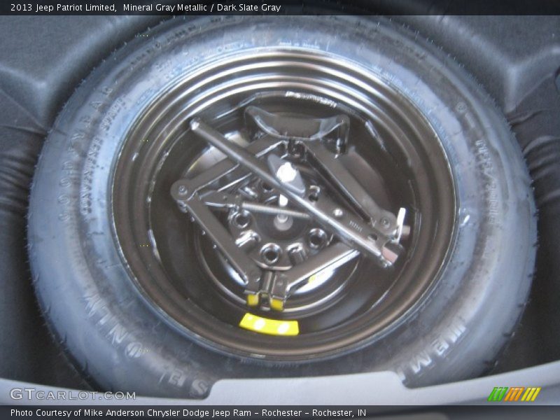 Mineral Gray Metallic / Dark Slate Gray 2013 Jeep Patriot Limited
