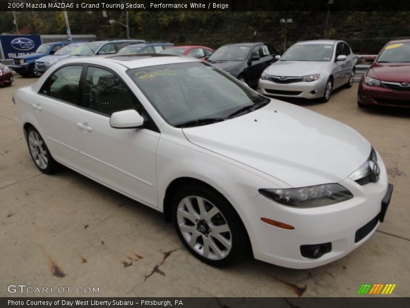 Front 3/4 View of 2006 MAZDA6 s Grand Touring Sedan