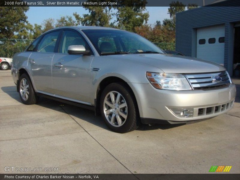 Silver Birch Metallic / Medium Light Stone 2008 Ford Taurus SEL