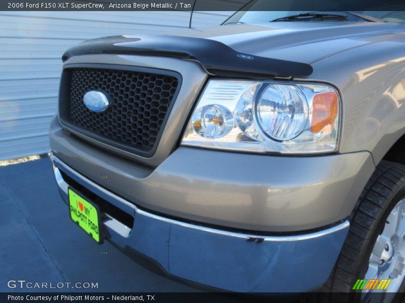 Arizona Beige Metallic / Tan 2006 Ford F150 XLT SuperCrew