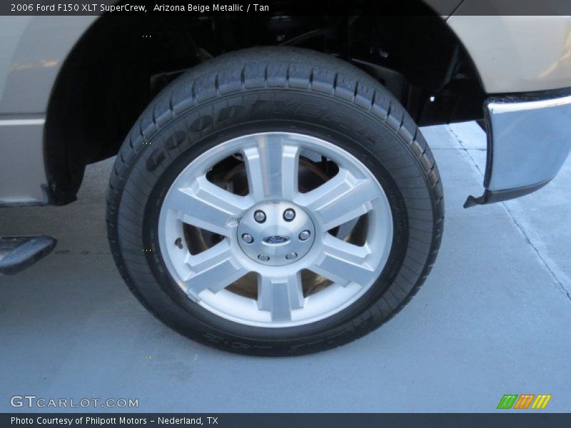 Arizona Beige Metallic / Tan 2006 Ford F150 XLT SuperCrew