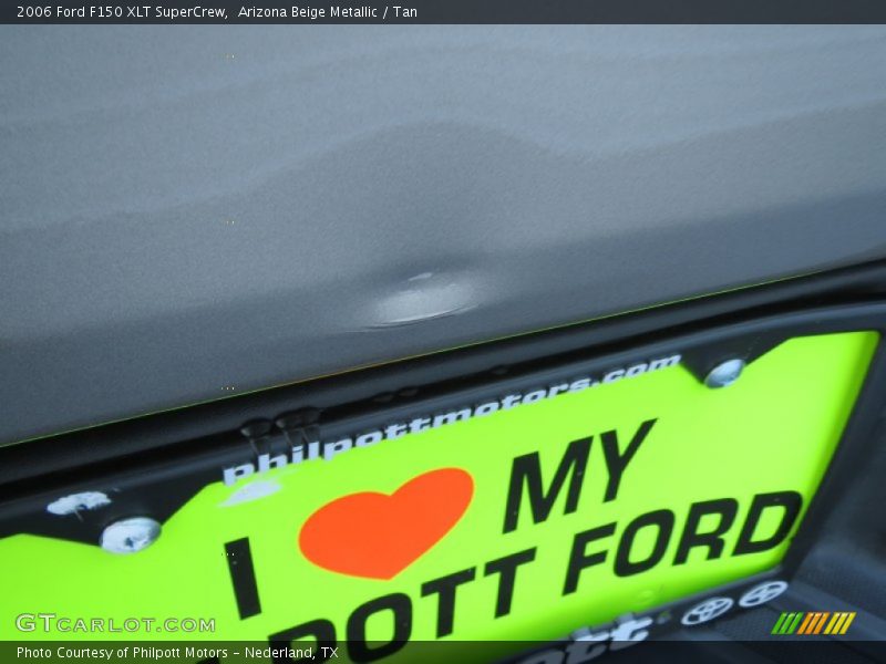 Arizona Beige Metallic / Tan 2006 Ford F150 XLT SuperCrew