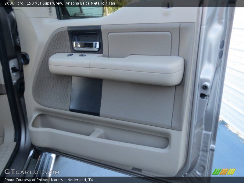 Arizona Beige Metallic / Tan 2006 Ford F150 XLT SuperCrew