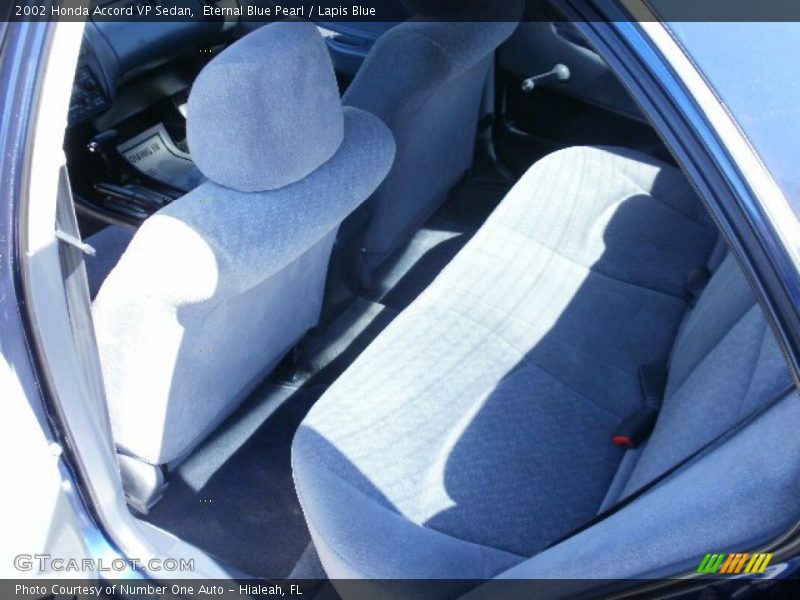 Eternal Blue Pearl / Lapis Blue 2002 Honda Accord VP Sedan