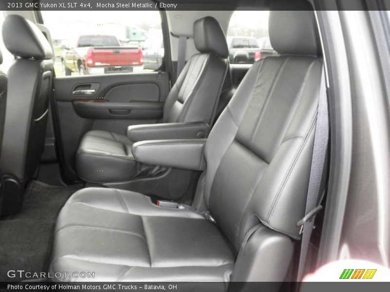 Rear Seat of 2013 Yukon XL SLT 4x4
