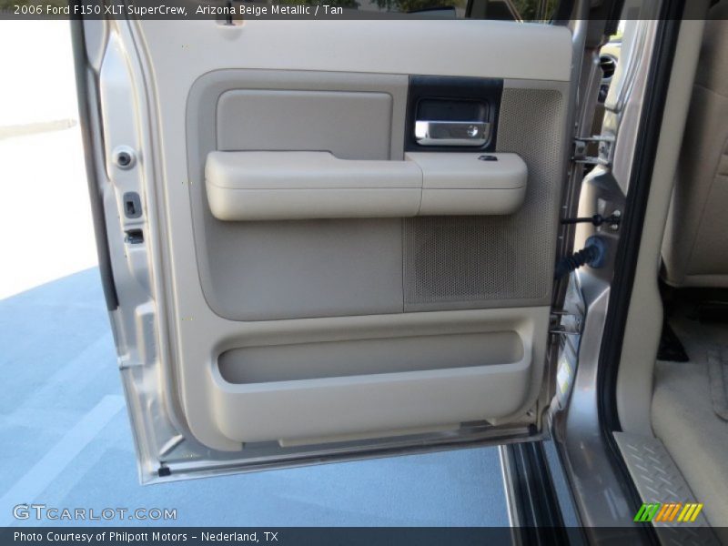 Arizona Beige Metallic / Tan 2006 Ford F150 XLT SuperCrew