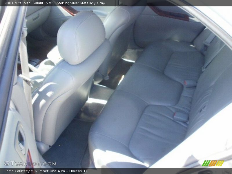 Sterling Silver Metallic / Gray 2001 Mitsubishi Galant LS V6