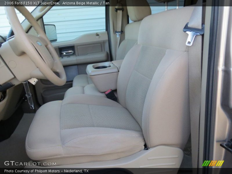 Arizona Beige Metallic / Tan 2006 Ford F150 XLT SuperCrew