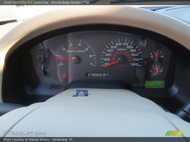 Arizona Beige Metallic / Tan 2006 Ford F150 XLT SuperCrew