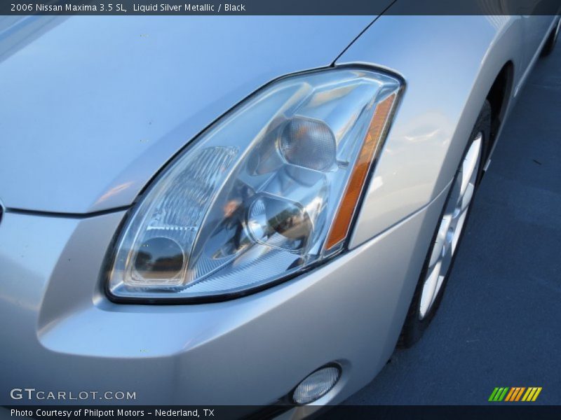 Liquid Silver Metallic / Black 2006 Nissan Maxima 3.5 SL
