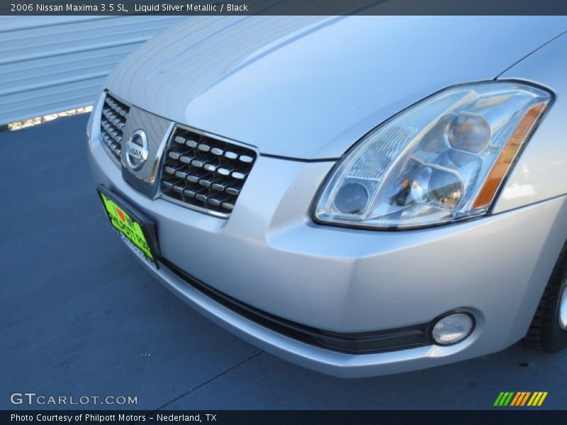 Liquid Silver Metallic / Black 2006 Nissan Maxima 3.5 SL