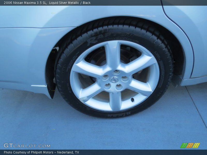 Liquid Silver Metallic / Black 2006 Nissan Maxima 3.5 SL