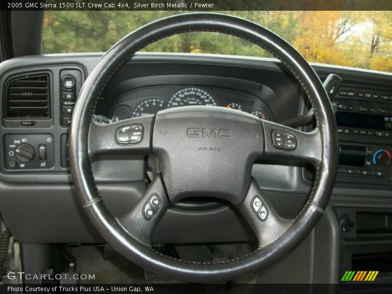  2005 Sierra 1500 SLT Crew Cab 4x4 Steering Wheel